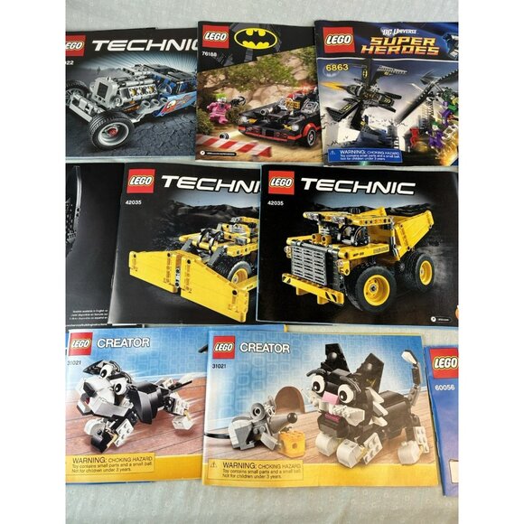 Mixed Lot of 15 Various LEGO Instruction Booklets Manuals Only - Picture 3 of 4